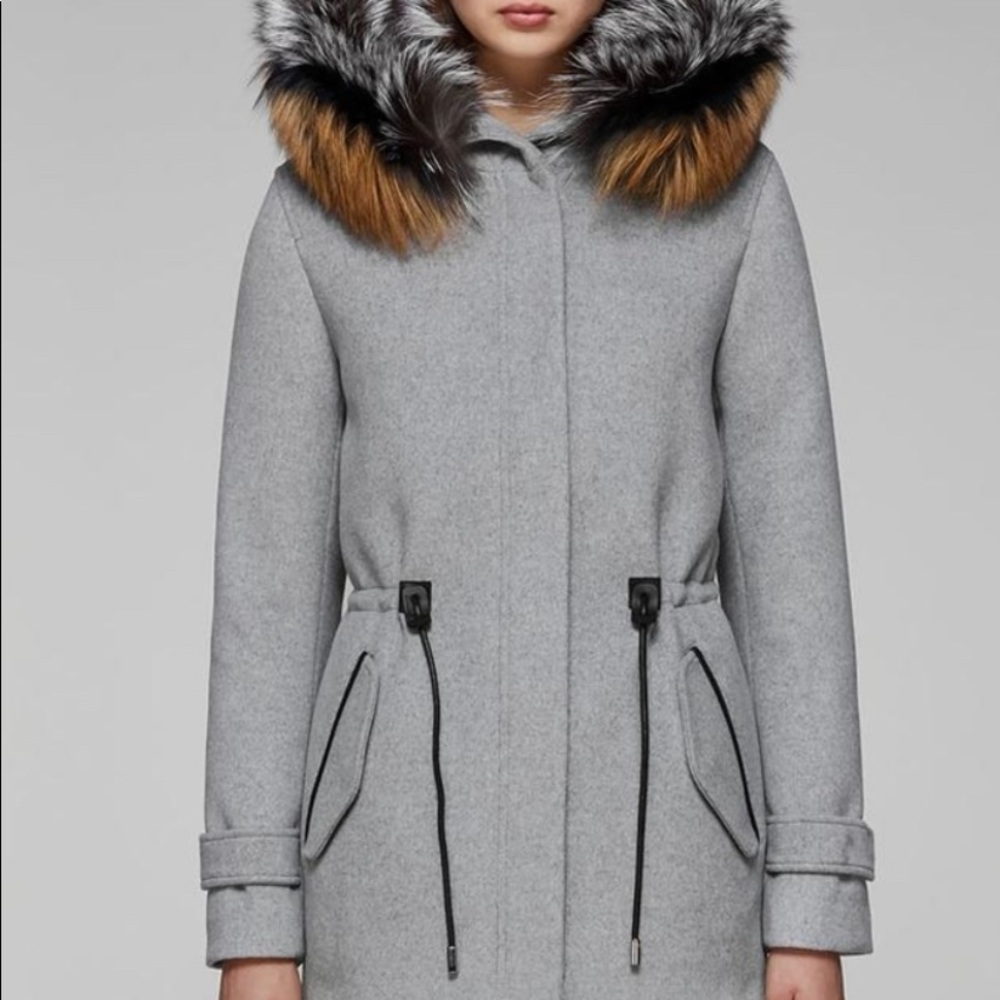 Mackage Alexa Wool Coat, Size XXS